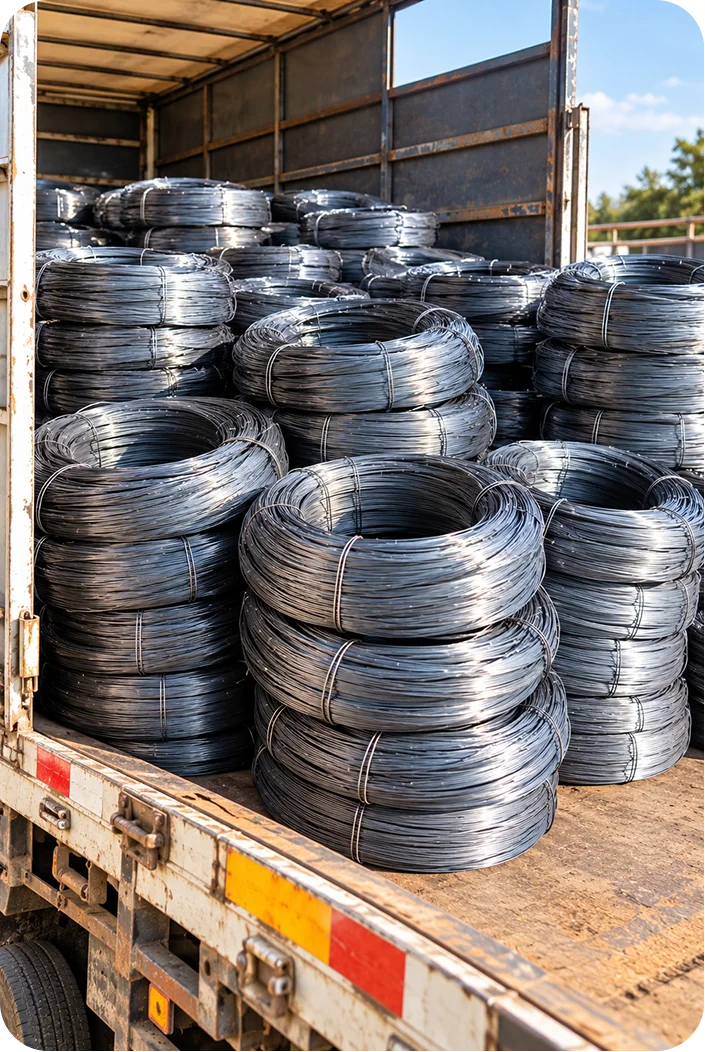 MS Binding Wire Supplier in Raipur 20, 21, 22 Gauge - TMT Binding Wire - Mohit Steel
