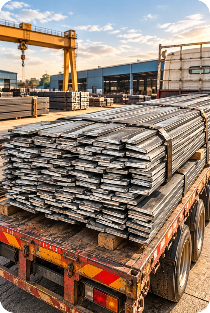 MS Flat, Square, Round Bars Supplier in Raipur Solid Steel Bars - Mohit Steel (3)