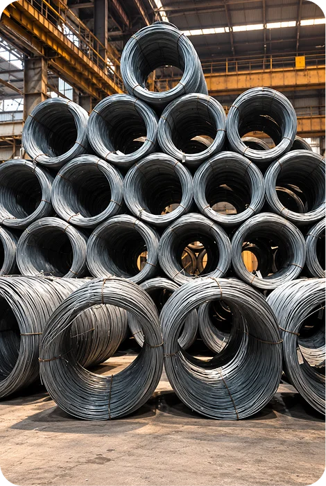 MS Wire Rod Supplier in Raipur Wire Rod Coil 5.5mm to 16mm - For HB Wire, Binding Wire - Mohit Steel (5)