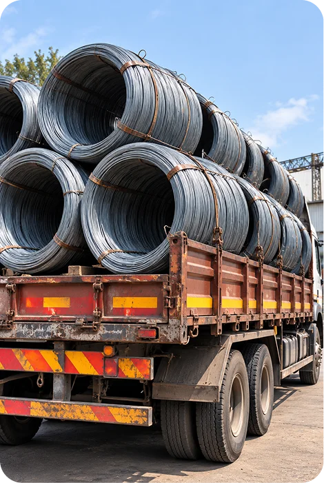 MS Wire Rod Supplier in Raipur Wire Rod Coil 5.5mm to 16mm - For HB Wire, Binding Wire - Mohit Steel (7)